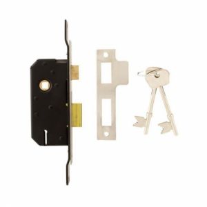 Willenhall 5 Lever Mortice Sash 50mm deep Cranked plate